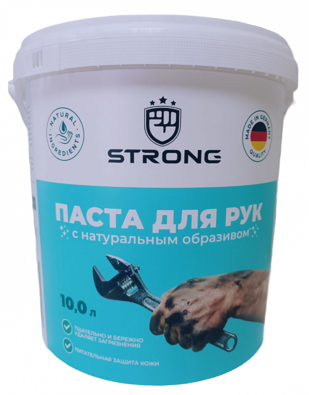 Паста для рук Strong, упаковка 10л 